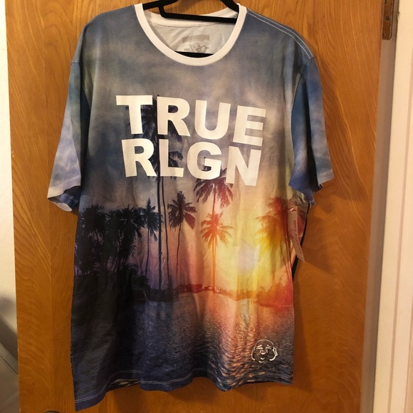 True Religion Other - 🔥Sunset True Religion SS crew neck Tee XXL